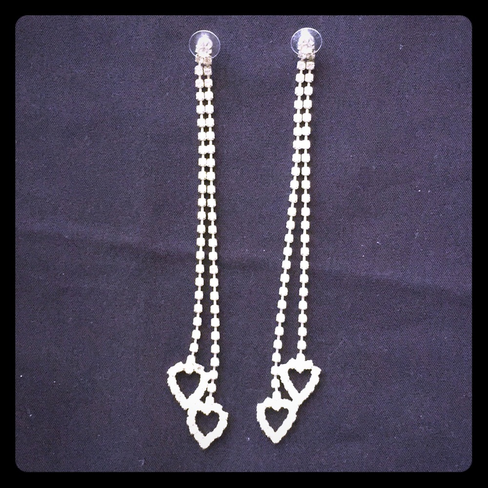 Cascading Rhinestone Earrings